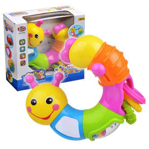 Розвиваюча іграшка для малюків "Гусениця" фото