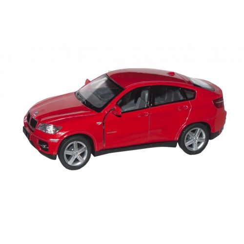 Машинка KINSMART "BMW X6" (червона) фото