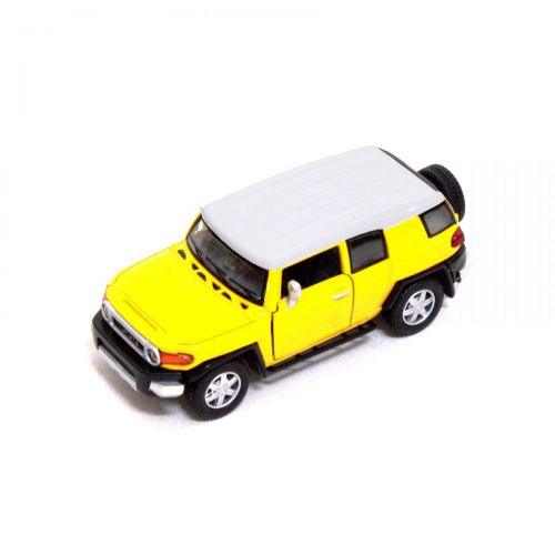 Машинка KINSMART "Toyota FJ Cruiser" (желтая) фото