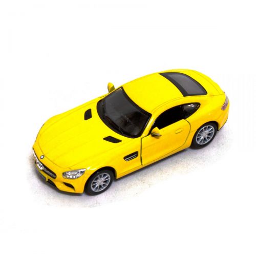 Машинка KINSMART "Mercedes-AMG GT" (желтая) фото
