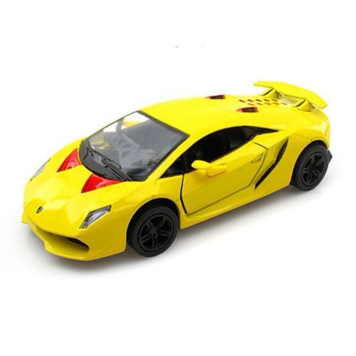 Машинка KINSMART "Lamborghini Sesto Elemento" (жовта) фото