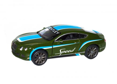 Машинка KINSMART "Bentley Continental GT" (зеленая) фото