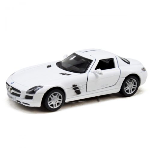 Машинка KINSMART "Mercedes-Benz SLS AMG" (белая) фото