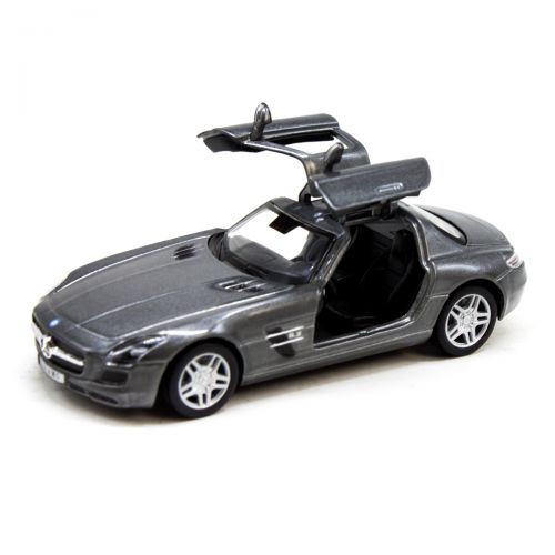 Машинка KINSMART "Mercedes-Benz SLS AMG" (сіра) фото