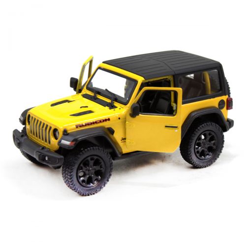 Машинка KINSMART "Jeep Wrangler" (желтый) фото