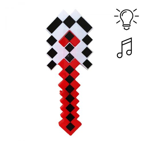 Алмазна лопата "Minecraft" (червона) фото