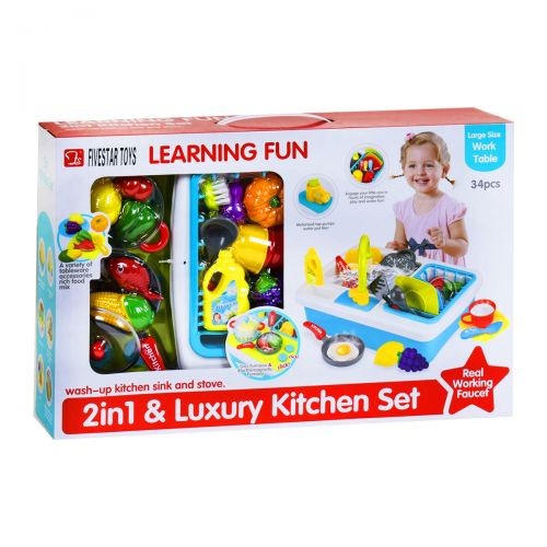Кухня с раковиной и набором посуды "Kitchen Set" картинка Кухня с раковиной и набором посуды "Kitchen Set" фото