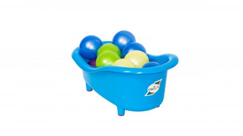 Ванночка с шариками, большая (синяя) фото