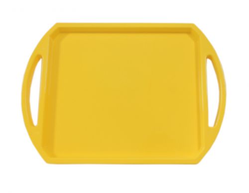 Піднос для кухні (жовтий) фото