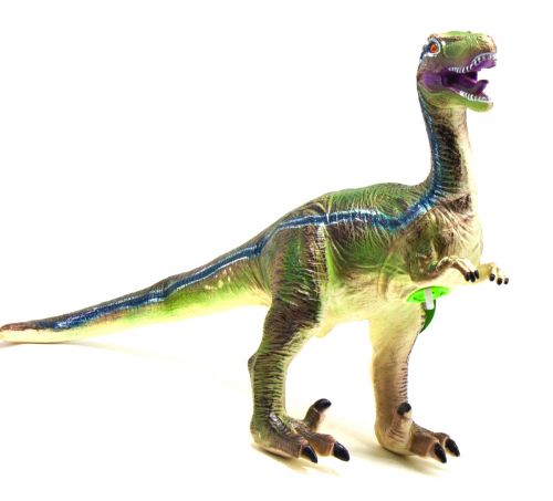 Динозавр резиновый "Велоцираптор" фото