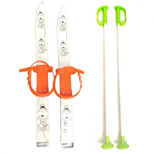 Детские лыжи KIDS SKI 70cm белые мініатюра фото 1 Детские лыжи KIDS SKI 70cm белые мініатюра фото 1