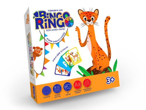 Настільна гра "Bingo Ringo" (укр) фото