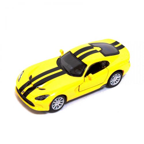 Машинка KINSMART SRT Viper GTS (желтая) фото