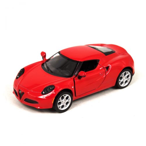 Машинка KINSMART "Alfa Romeo 4C" (красная) фото