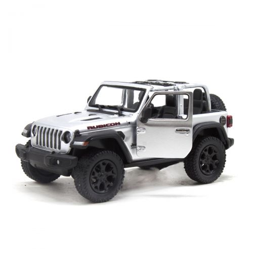 Машинка KINSMART "Jeep Wrangler" (срібляста) мініатюра фото 1 Машинка KINSMART "Jeep Wrangler" (срібляста) мініатюра фото 1