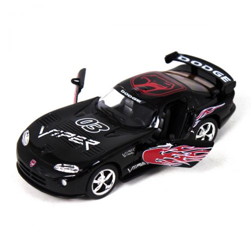 Машинка KINSMART Dodge Viper GTSR (чорна) мініатюра фото 1 Машинка KINSMART Dodge Viper GTSR (чорна) мініатюра фото 1