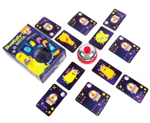 Гра з дзвінком "Монстро-батл" (укр. )  мініатюра фото 1