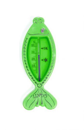 Термометр для води "Рибка" (зелений) фото