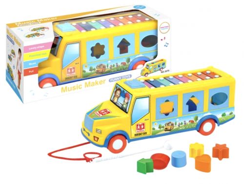 Багатофункціональна іграшка "Шкільний автобус" фото