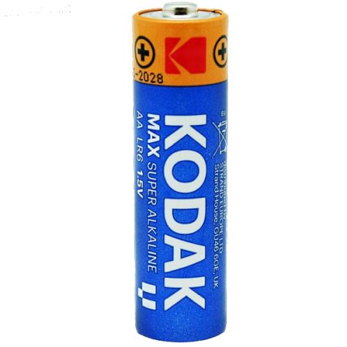 Батарейка KODAK MAX LR6 (АА), 1 штука картинка Батарейка KODAK MAX LR6 (АА), 1 штука фото