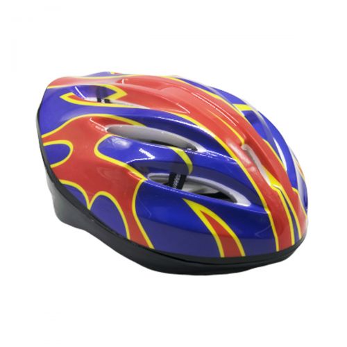 Шлем защитный (красно-синий) фото