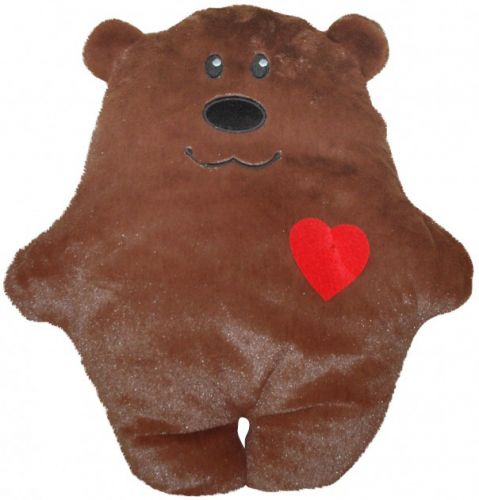 Подушка "Ведмедик з сердечком" фото