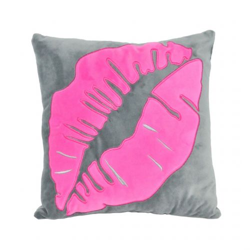 Подушка "Pink lips" фото