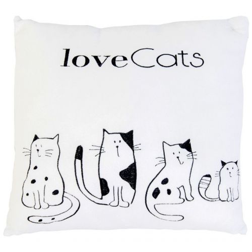 Подушка "Love cats" фото