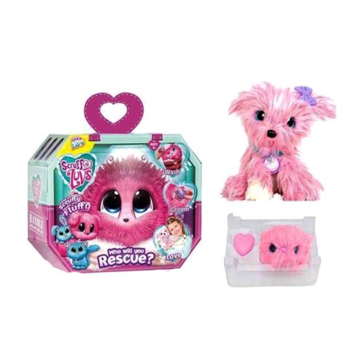 М'яка іграшка-сюрприз "Scruff A Luvs" (рожева) фото