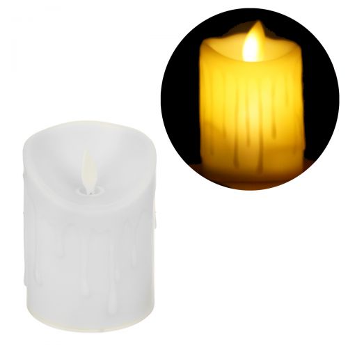 LED свічка (білий) фото