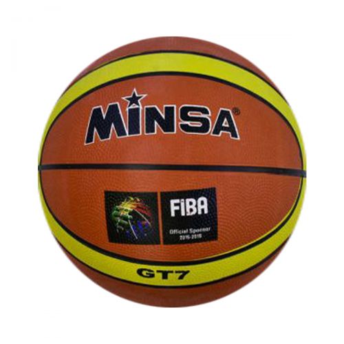 Мяч баскетбольный "Minsa" (оранжевый) фото