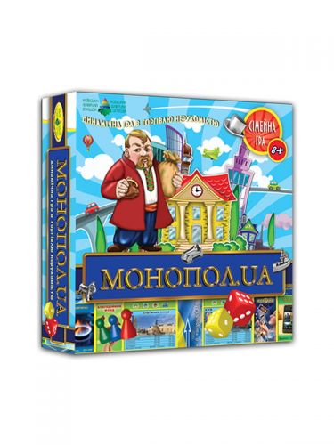 Настольная игра "Монопол. UA" (укр) фото