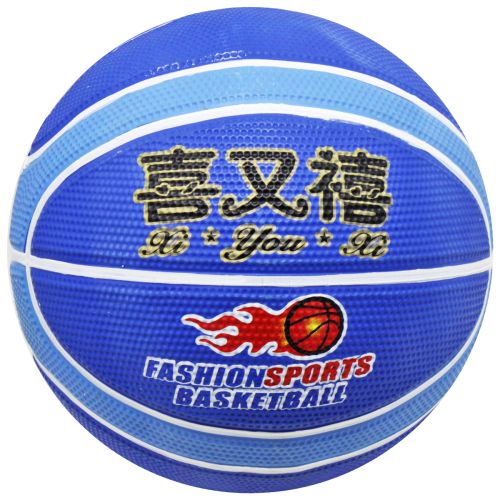 Баскетбольний м'яч (синій) фото
