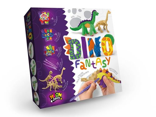 Набір креативної творчості "Dino Fantasy" 18 елементів (укр) фото