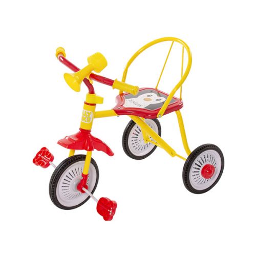 Велосипед триколісний "Trike", червоно-жовтий фото