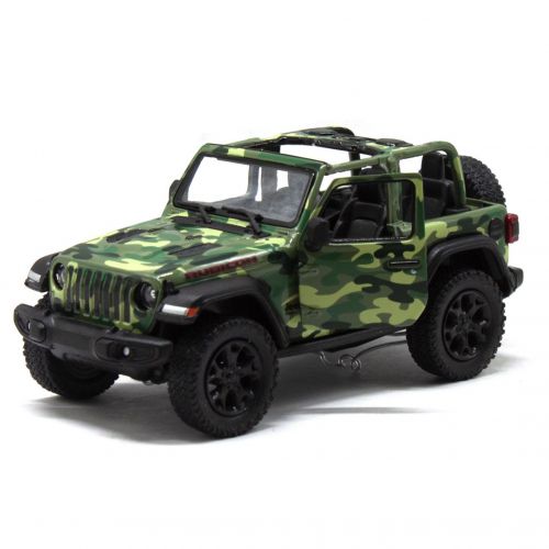 Машинка KINSMART "Jeep Wrangler camo edition" (зелений) фото
