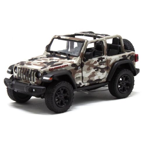 Машинка KINSMART "Jeep Wrangler camo edition" (коричневий) фото