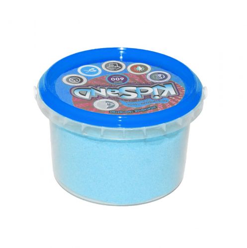 Кинетический песок "KidSand", голубой, 600 г фото