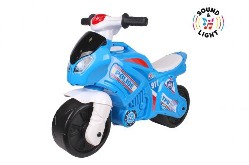 Іграшка "Мотоцикл" синій фото