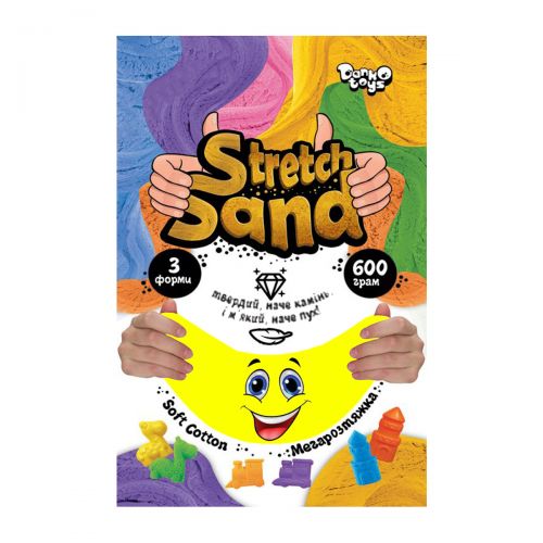 Креативна творчість Stretch Sand жовтий фото