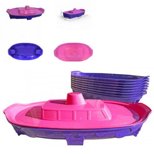 Пісочниця "Кораблик" (рожево-фіолетовий) фото