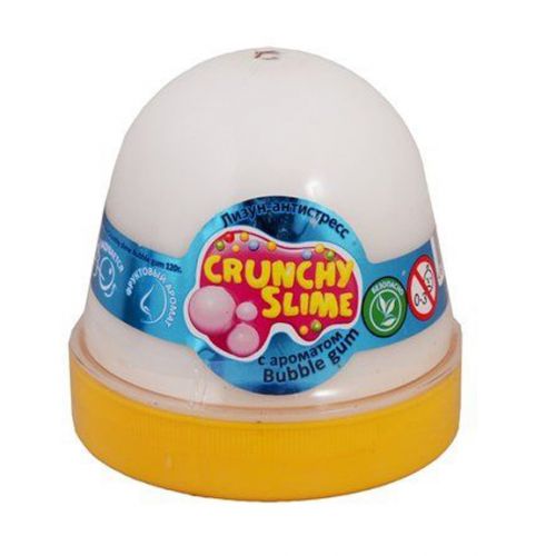 Лизун-антистресс "Crunchy Slime: Bubble gum" 120 г фото