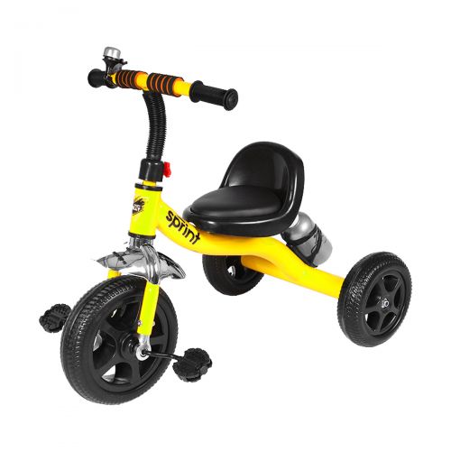 Велосипед триколісний "Sprint" жовтий фото