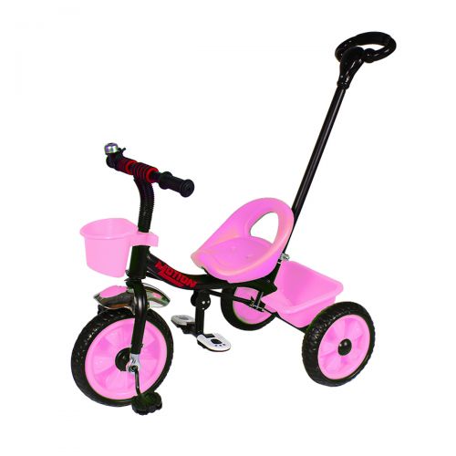 Велосипед триколісний "Motion" рожевий фото