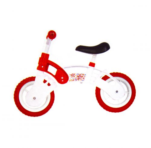 Беговел "Star Bike", 10 "(біло-червоний) картинка Беговел "Star Bike", 10 "(біло-червоний) фото