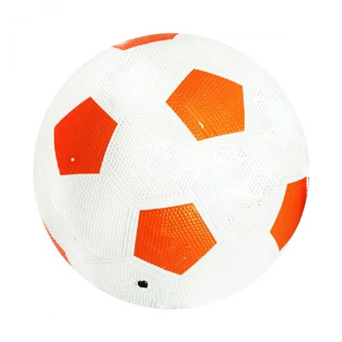 Мяч футбольный бело-оранжевый BT-FB-0203
