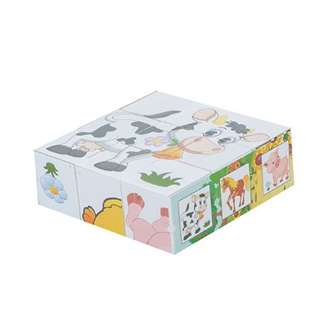 [0411] Набір дитячий "Кубики  "Свійські тварини  "  арт 0411 фото