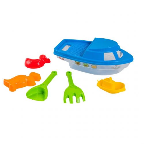 Пісочний набір "Кораблик" блакитний  мініатюра фото 1