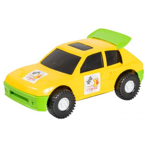 Машинка "Авто-кросс" желтая фото