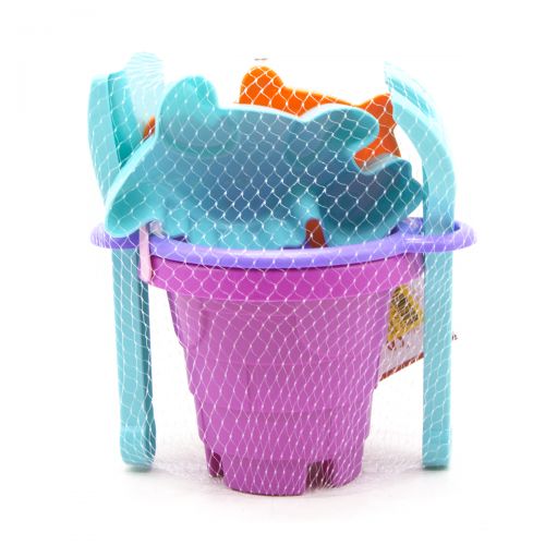 Пісочний набір "Вежа" рожевий  мініатюра фото 1